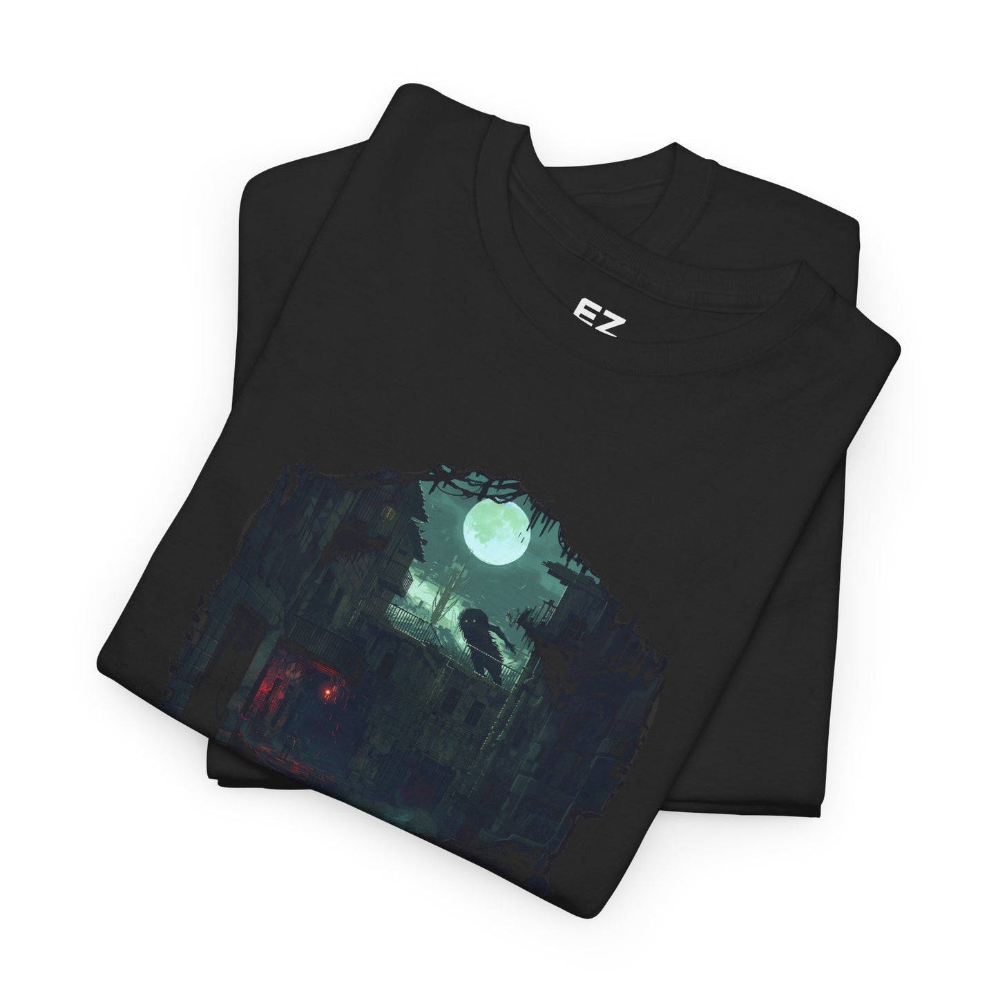 Dark Horror Pixel Art - Unisex Tee