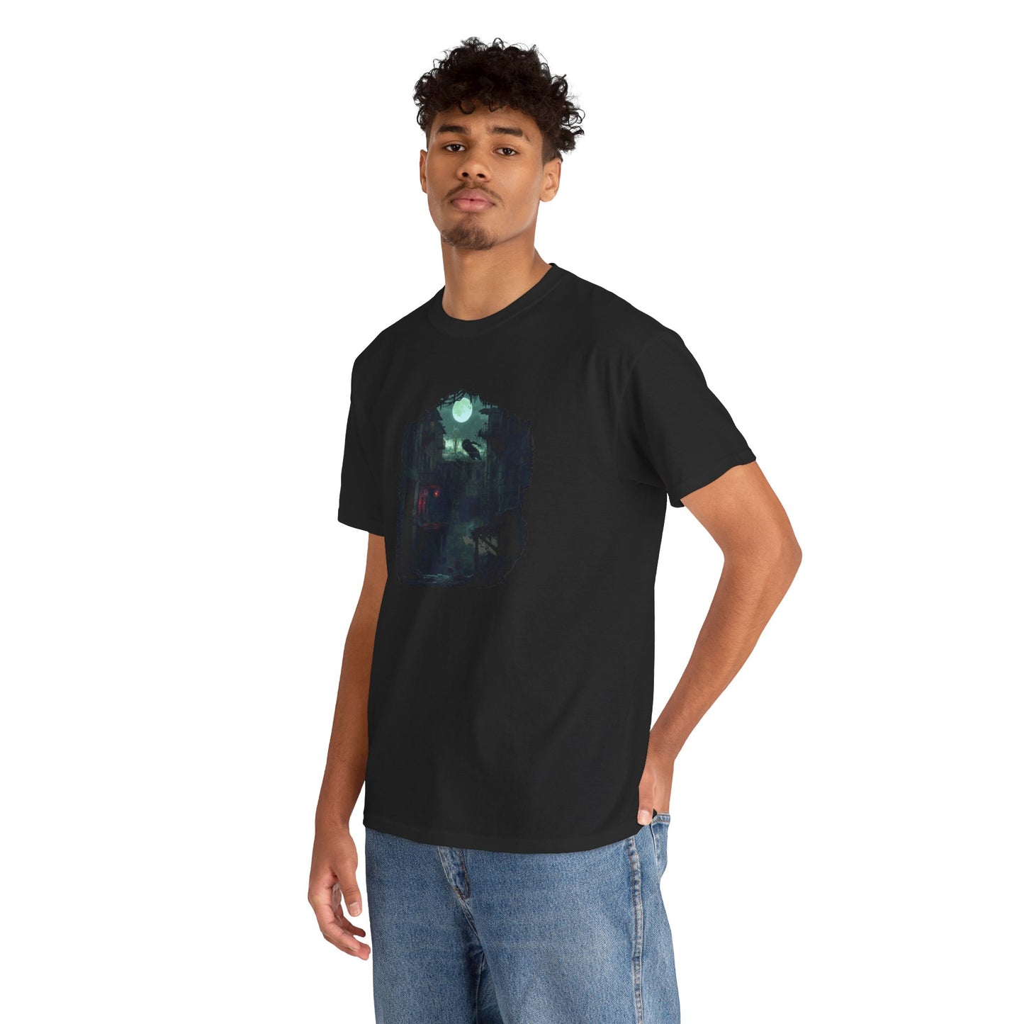 Dark Horror Pixel Art - Unisex Tee