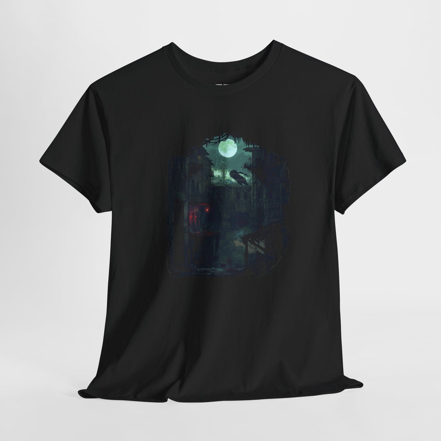 Dark Horror Pixel Art - Unisex Tee