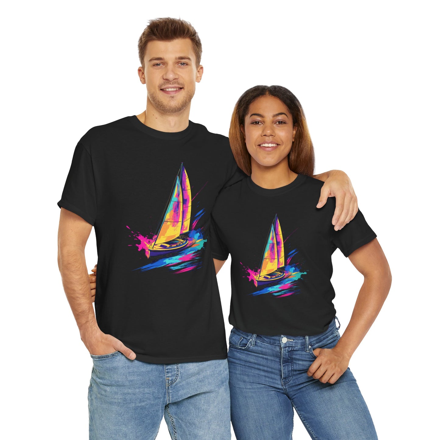 Sailboat Retro -  Unisex Tee