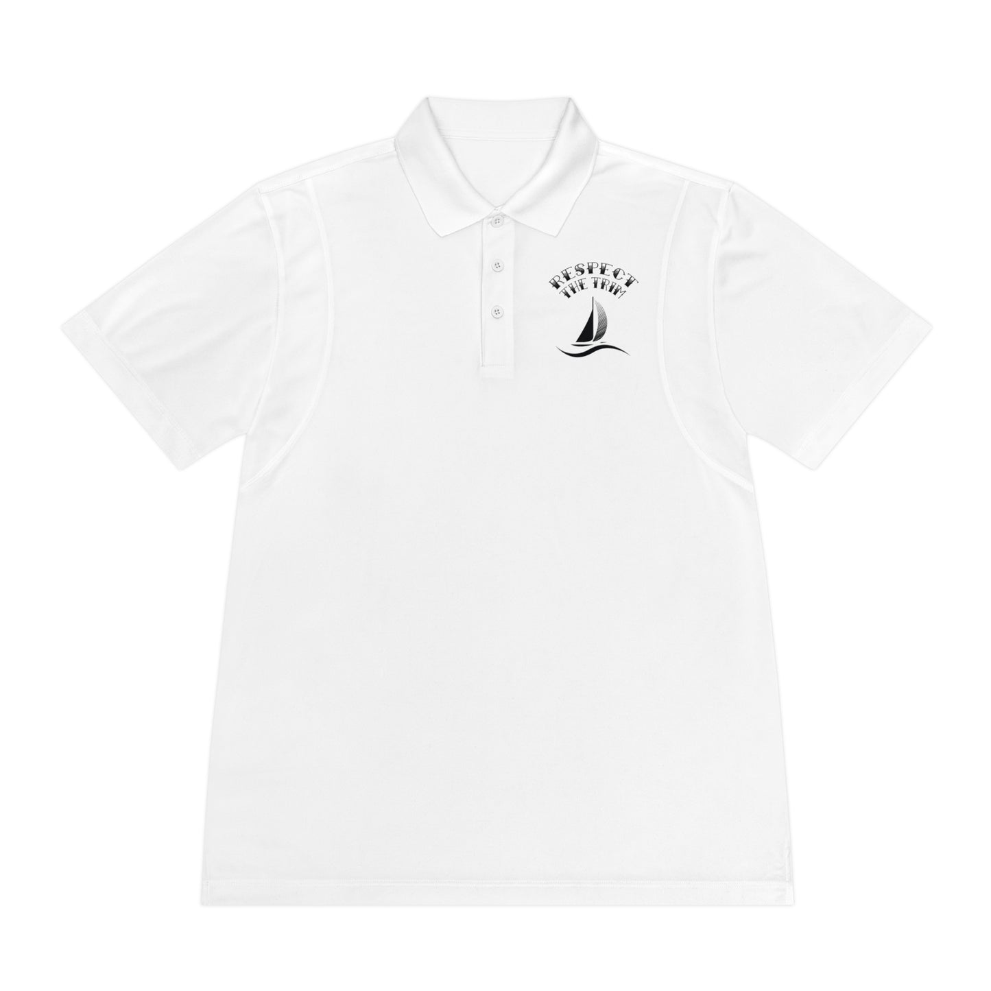 Respect the Trim - Men's Sport Polo Shirt