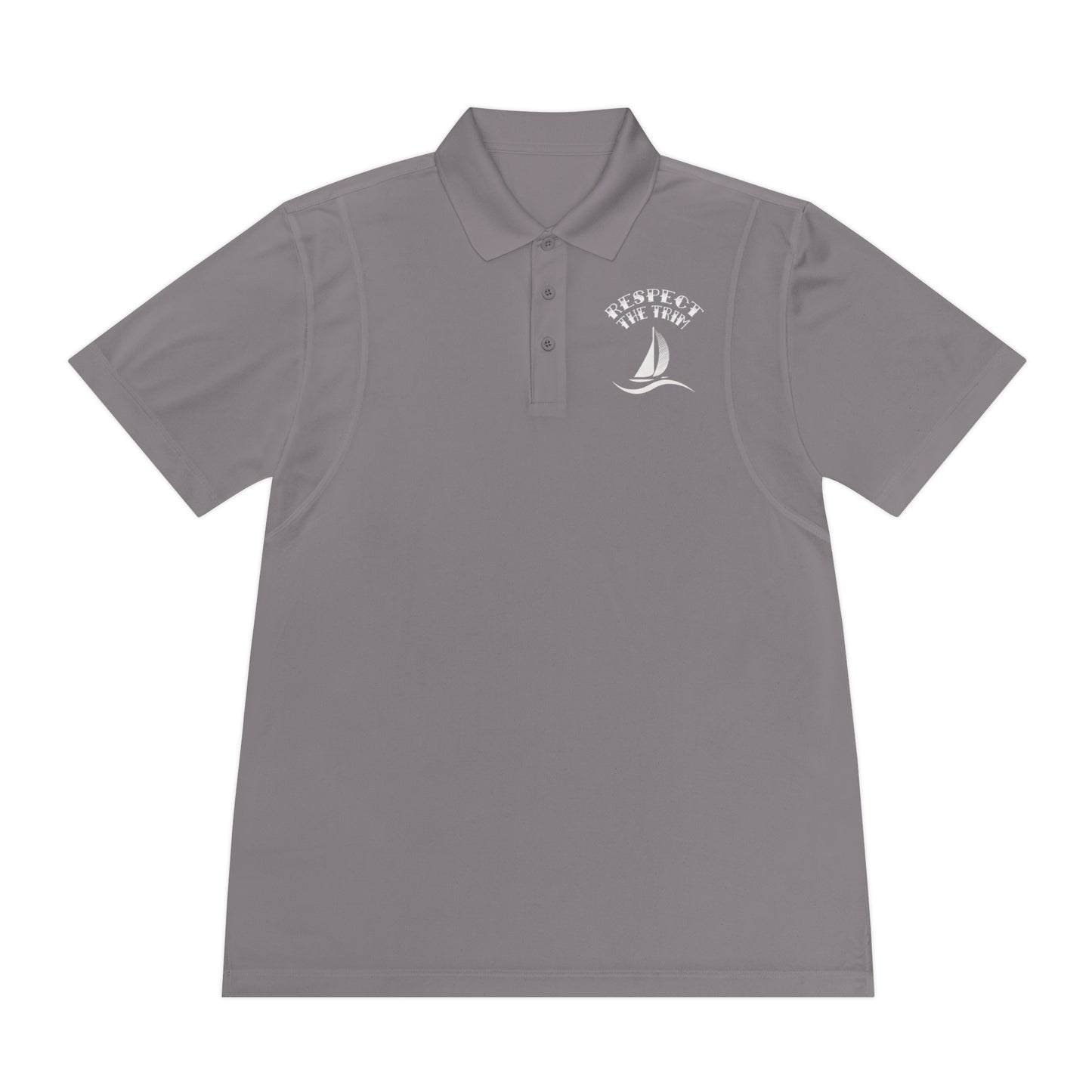 Respect the Trim - Men's Sport Polo Shirt