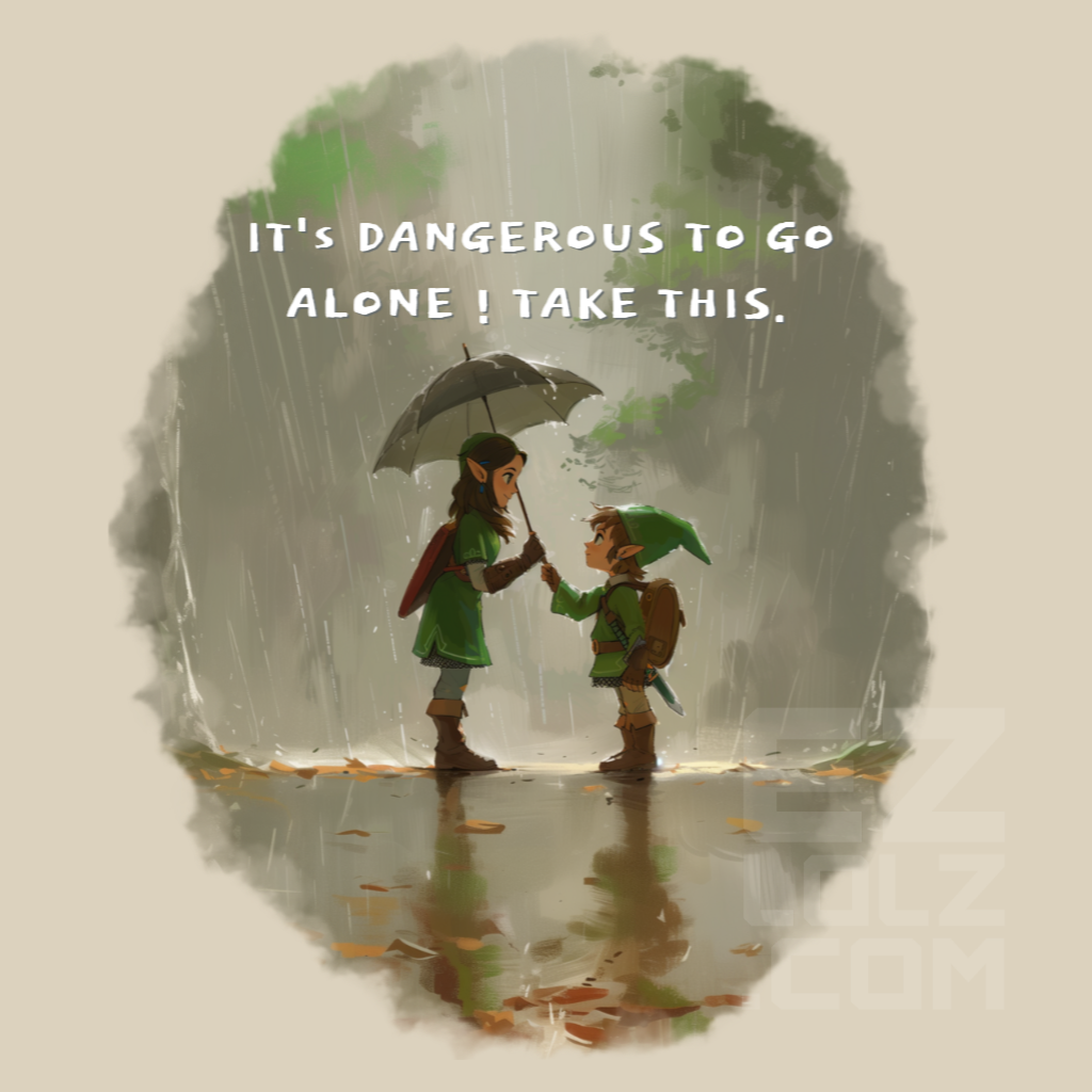 It's Dangerous to Go Alone ! - Unisex Tee